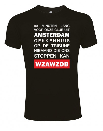 Heren t-shirt - 90 minuten lang