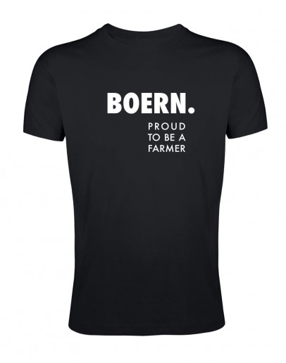 Heren t-shirt - Proud to be a farmer
