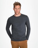 Heren t-shirt lange mouwen - Dappre strijder