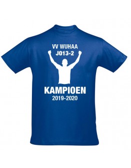 Sport Kampioenshirt KA0201 - voorzijde bedrukt