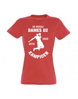 Handbal Kampioenshirt KA0401 - voorzijde bedrukt