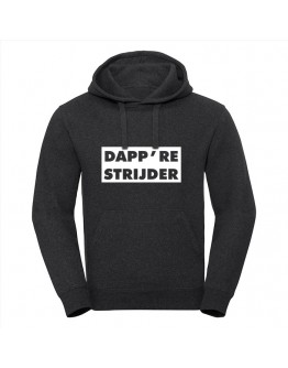 Premium heren hoodie - Dappre strijder