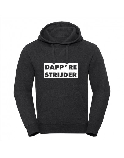 Premium heren hoodie - Dappre strijder