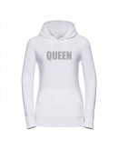 Premium dames hoodie - Queen