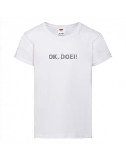 Meisjes t-shirt - Ok doei