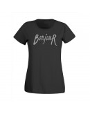 Dames t-shirt - Bonjour