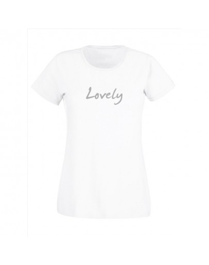 Dames t-shirt - Lovely 