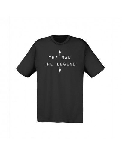 Heren t-shirt - The man The legend