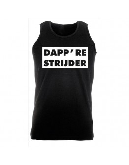 Heren tanktop - Dappre Strijder