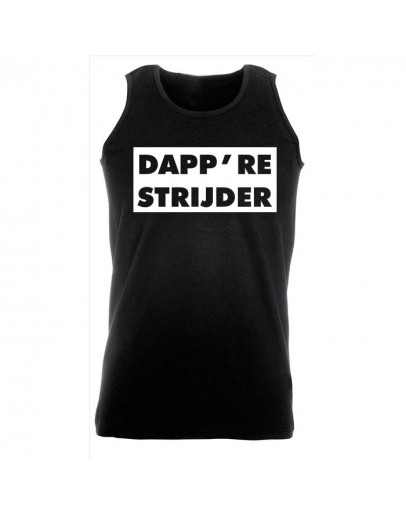 Heren tanktop - Dappre Strijder