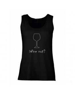 Dames tanktop - Wine not